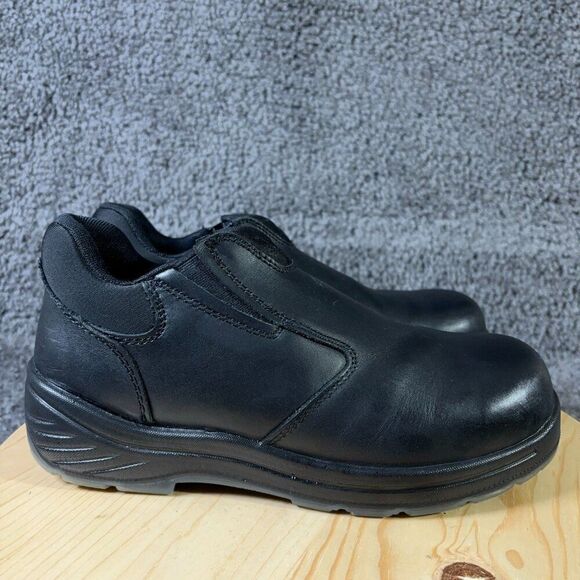 Thorogood Safety Boot Thoro-Flex Mens Size 8.5 Black Leather Composite Toe Boot